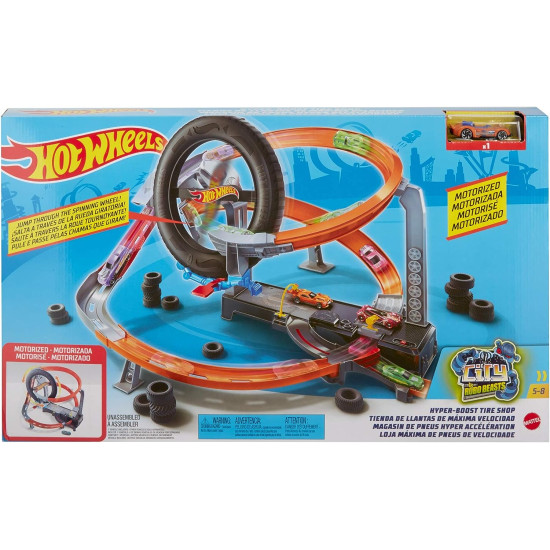 Hyper Boost Tire Shop - Hot Wheels