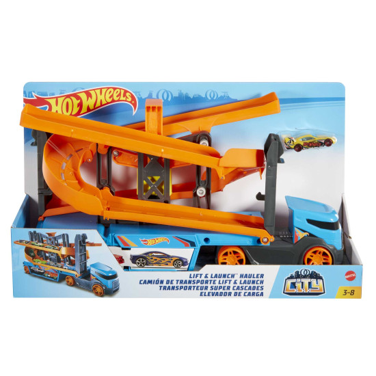 Launch Hauler Truck Vehicle - Hot Wheels