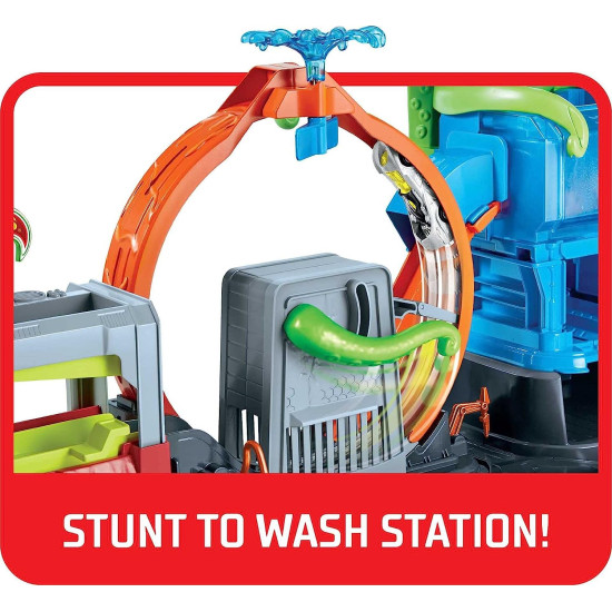 مجموعة ألعاب غسيل السيارات