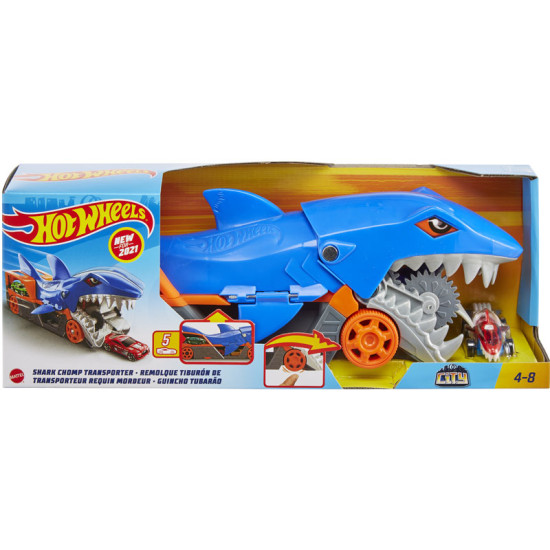 Shark Chomp Transport Playset - Hotwheels