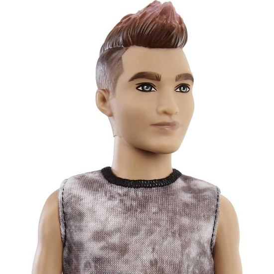 Ken Fashionista Doll rippled shirt