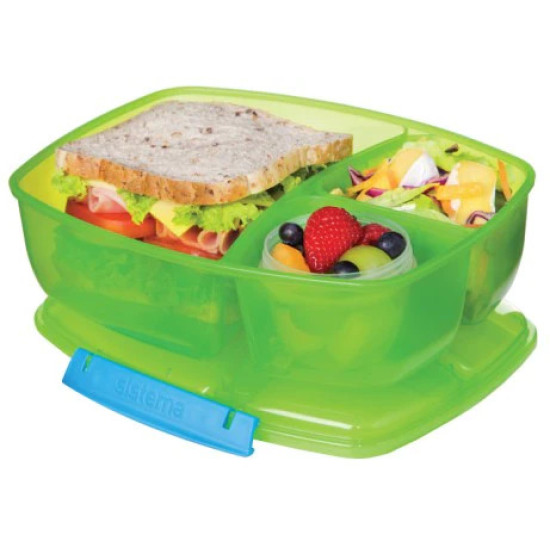 Triple Split Lunch & Yogurt Pot 2 L