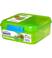 Bento Cube Colored Lunch Box 1.25 L - Green