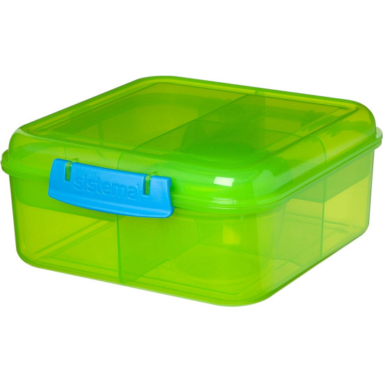 Bento Cube Colored Lunch Box 1.25 L - Green