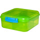 Bento Cube Colored Lunch Box 1.25 L - Green