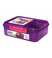  Bento Colored Lunch Box 1.65L - Purple