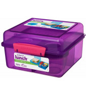 Lunch Box Cube Max with yogurt pot 2 L