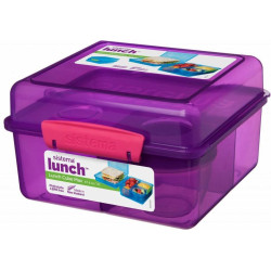 Lunch Box Cube Max with yogurt pot 2 L