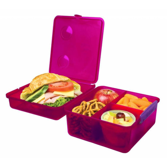 Lunch Box Cube Max with yogurt pot 2 L