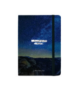 "Ahlami" My Dreams Arabic Sketchbook - Blue Stars