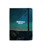 "Ahlami" My Dreams Arabic Sketchbook - Green Stars