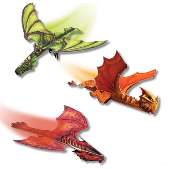 التنين الطائر الورقي