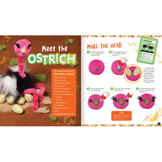 Make Your Own Fuzzimals Safari - Klutz