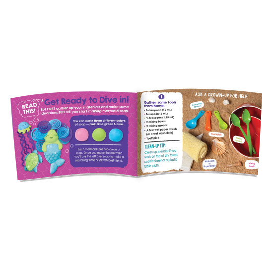 My Sparkly Mermaid Soaps - Klutz