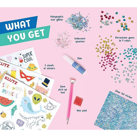 اصنع ملصقات الأحجار الكريمة الخاصة بك