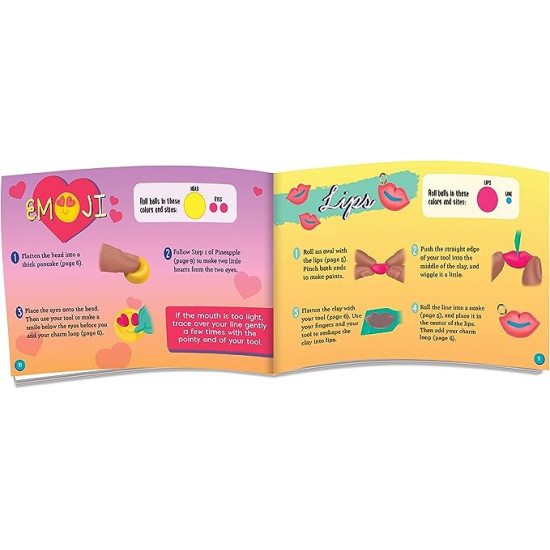 Clay Charm Bracelets Trendy Treats - Klutz