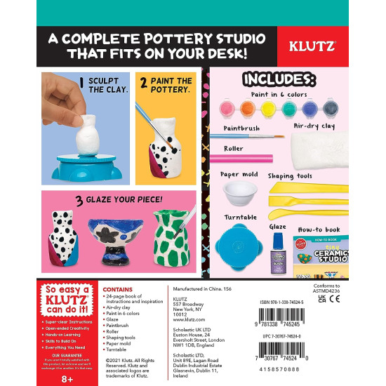 Tiny Ceramics Toy - Klutz