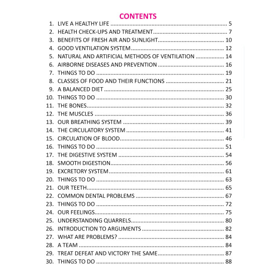 Children's Health Education - Book 5