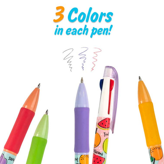 Tri-Color Smens Assorted - price/pen - Scentco