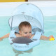 Ladybug chest float with sun canopy - Blue