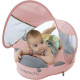Ladybug chest float with sun canopy - Pink