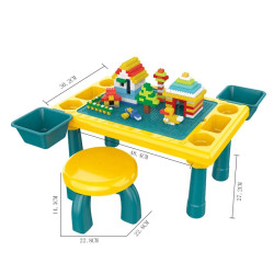 Multifunctional Block Table & Chair