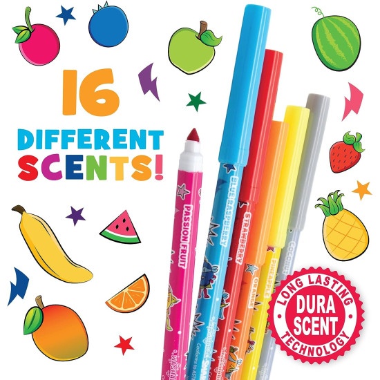 اقلام خطاط بروائح عطرة - 16 قلم
