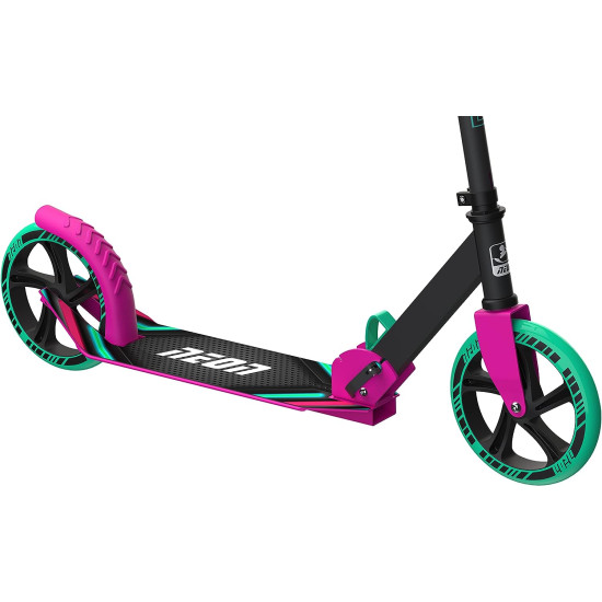 Neon Exo Scooter- Pink/teal