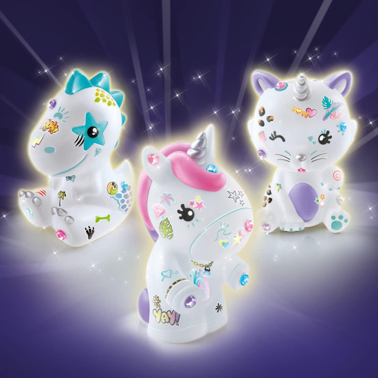 رسم وتزين الدمى- 4 دمى