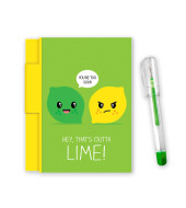 Sketch & Sniff note pad Lemon Lime - Scentco