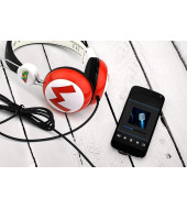 Super Mario Icon Wired Headphones