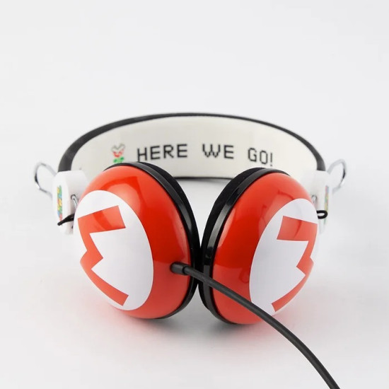 Super Mario Icon Wired Headphones