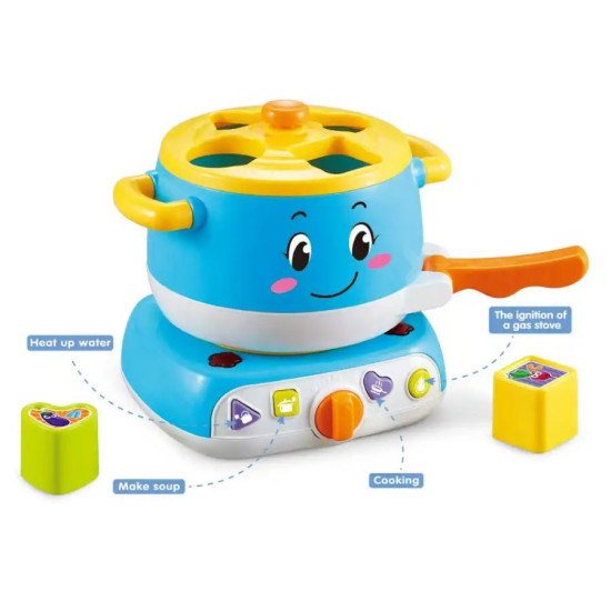 وعاء سحري 3 في 1 - أزرق