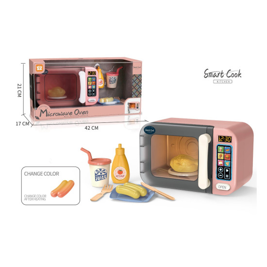 Microwave oven Pretend Play Set