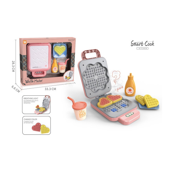 Waffle Maker with Tools Playset