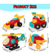 مجموعة لعبة الطائرة التعليمية