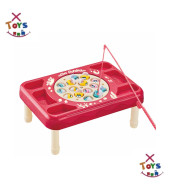 Magnetic Automatic Fishing Toy - Red