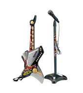 Rock Guitar With Microphone Toy