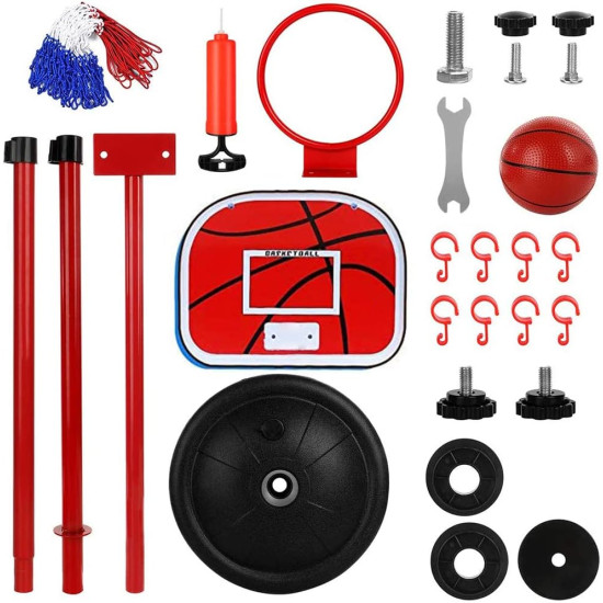 كرة السلة مع الكرة