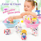 Color & Clean Adorable Littile Pets