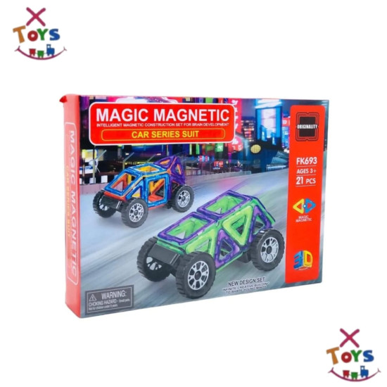 Magical Magnetic Building Learning Toy 