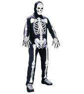 Skeleton Jumpsuit Costume