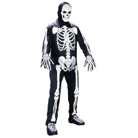 Skeleton Jumpsuit Costume