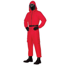 Squid Game Triangle Guard Costume