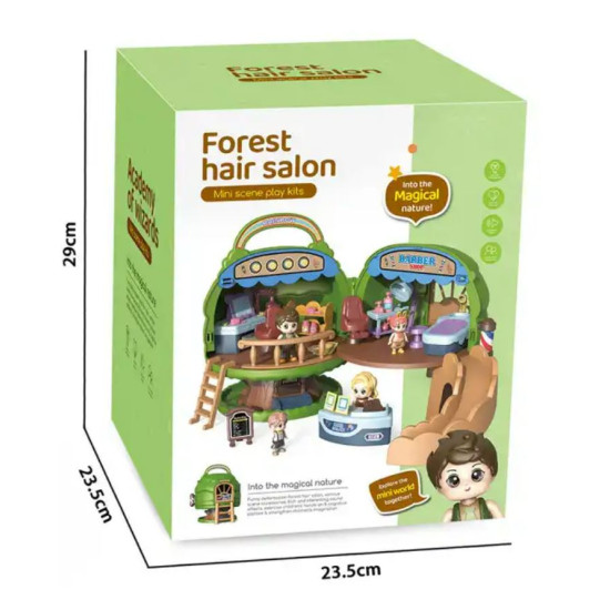 Forest Hair Salon Pretend Play Toy