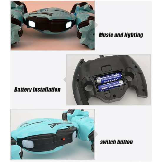 سيارة التحكم عن بعد والتحكم في الساعة