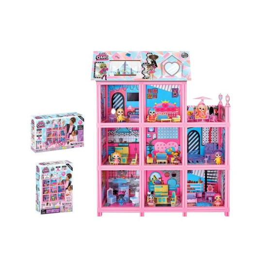 L.O.L Surprise Big House - 9 Rooms