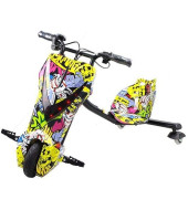 Drifting Electric Power Scooter 3 Wheels - Yellow