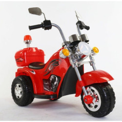 Rechargeable Electric Motorbike - red