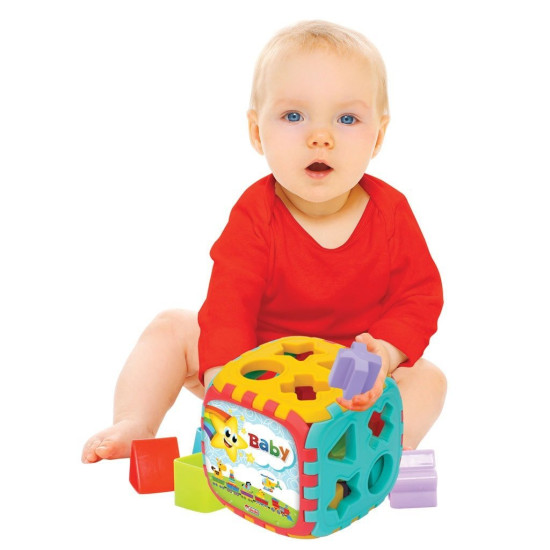 Dede (Pack of 18) sorter cube shape
